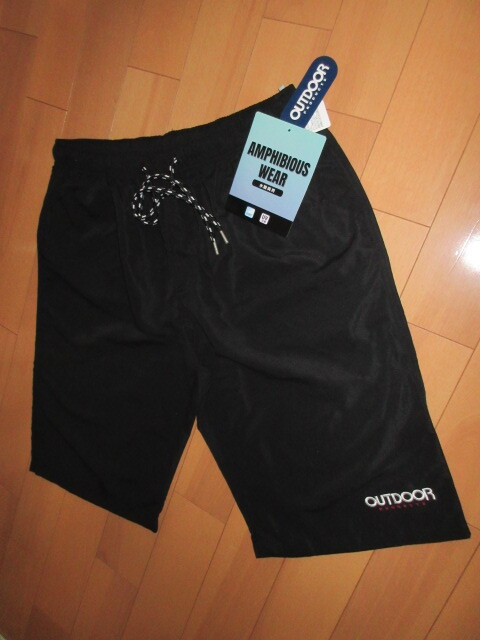 送料無料発送 アウトドアプロダクツ OUTDOOR PRODUCTS 水陸両用 ハーフパンツ 正規品 4L 2XL BLACK 新品未使用 (撮影,採寸の為開封)拍卖