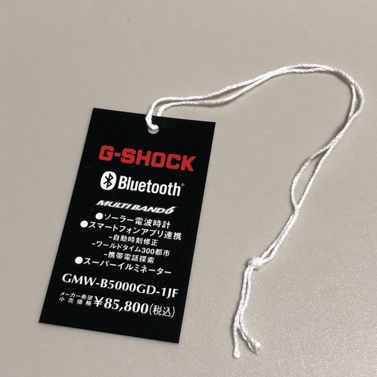 G-SHOCK カシオ プライスタグ GMW-B5000GD-1JF拍卖