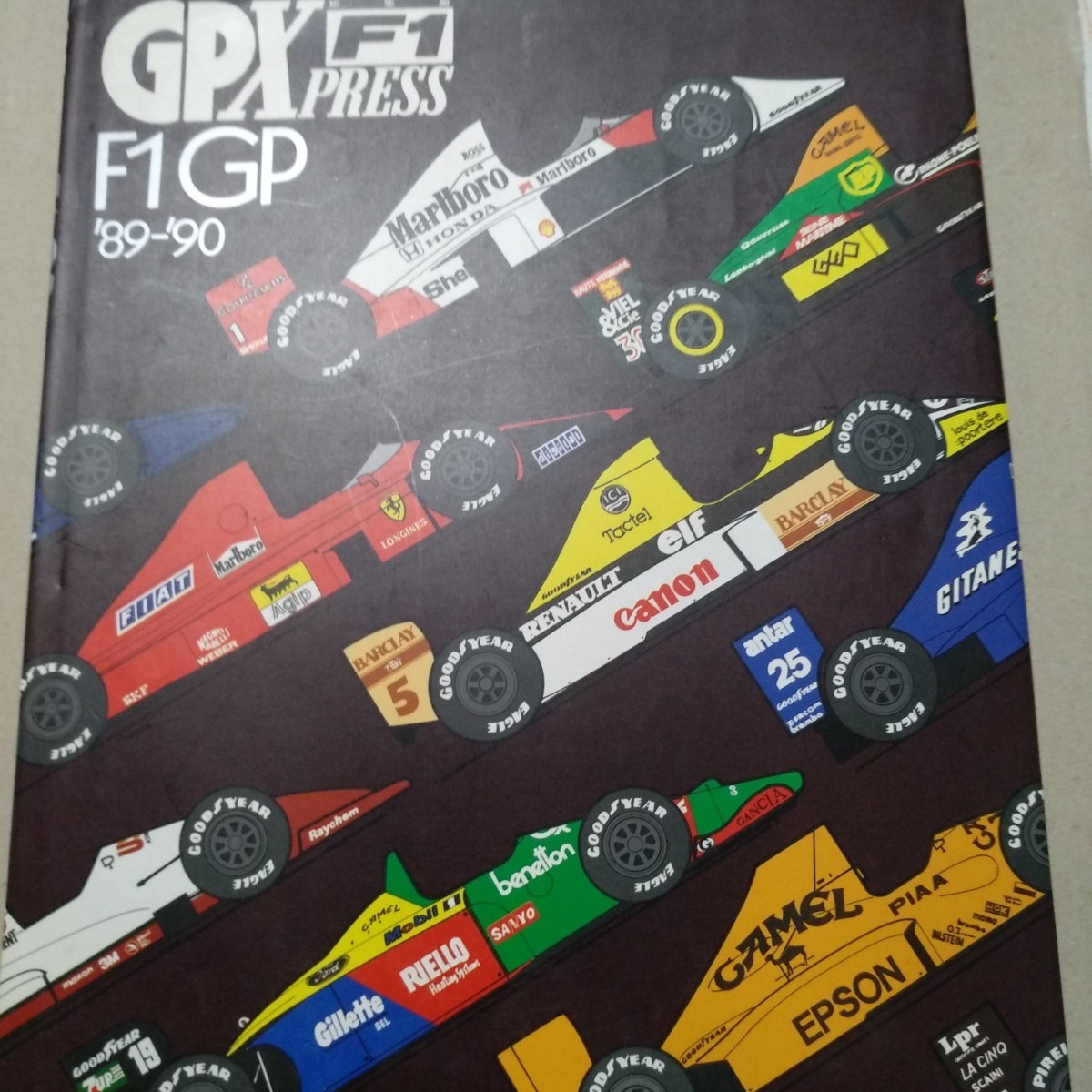 送無料 GPX総集編 89-90 F1GP F1press F1年鑑 山海堂ハードカバー 総集編2冊で500円引 落札前に質問必須拍卖
