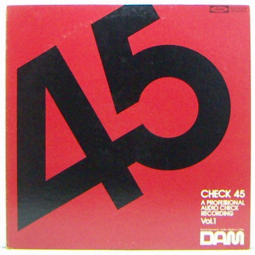 プロモLP,CHECK 45 DAM 高橋アキ他 45回転5曲入り DOR-0004拍卖