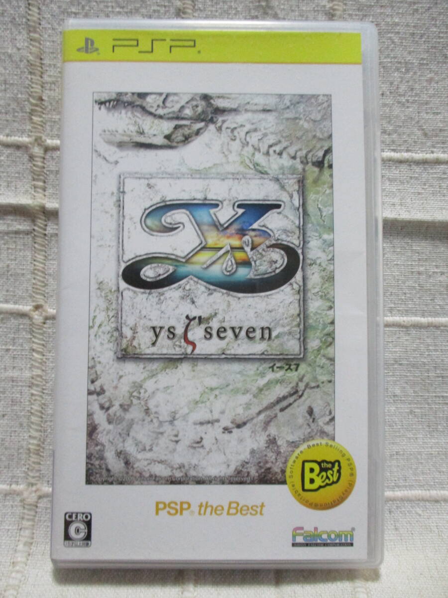 PSP「イース7」Ys seven VII PSP the Best/ファルコム Falcom    管理:(B3-222拍卖