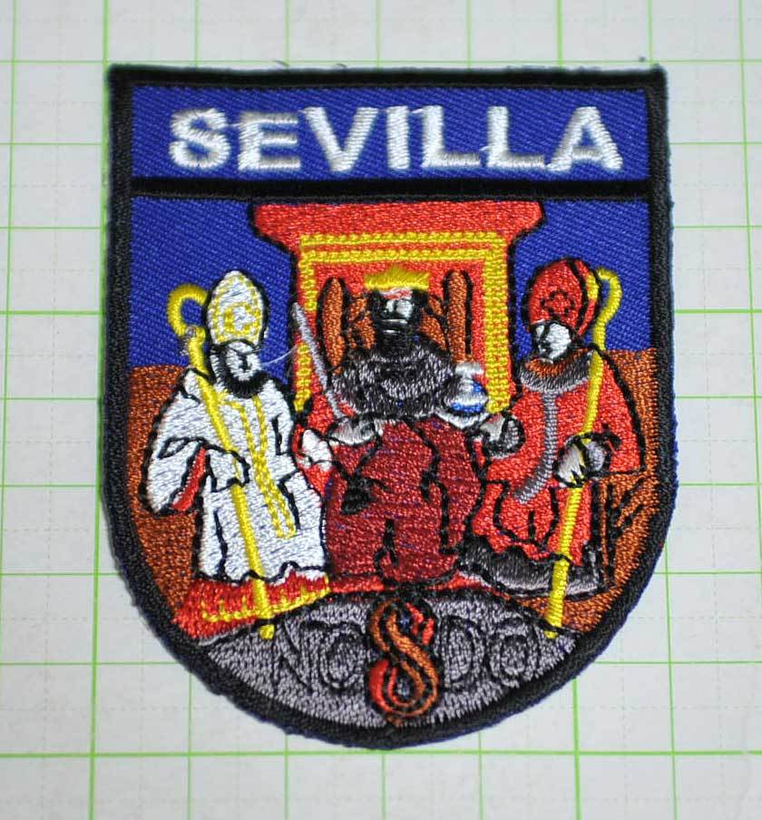 アイロンワッペン・パッチ スペイン セビージャ 紋章 zq拍卖