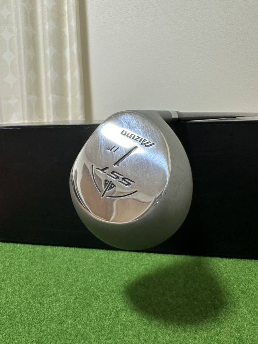 送料無料!ミズノ ビンテージゴルフクラブ 1W 11° SST 純正カーボンシャフト フレックス8 約43インチ拍卖