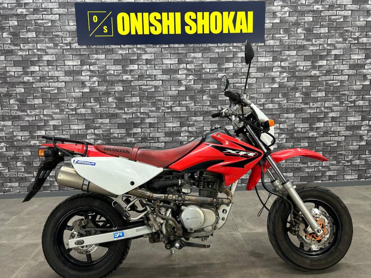 ☆ホンダ XR100 モタード 社外マフラー 大阪から 大西商会拍卖