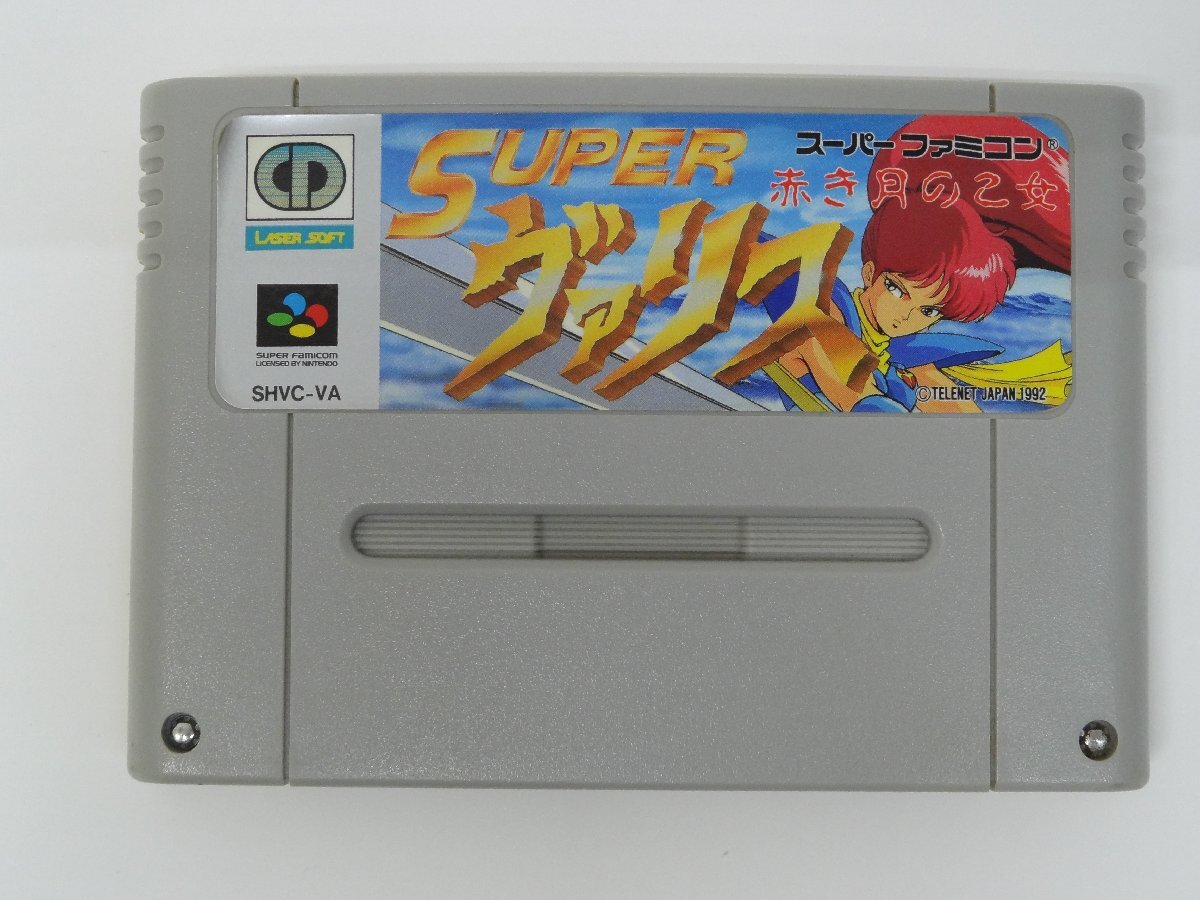 ユ■/Zこ8112 任天堂 スーパーファミコン SFC / SUPER ヴァリス 赤き月の乙女 / 動作未確認 ソフトのみ / 保証無拍卖