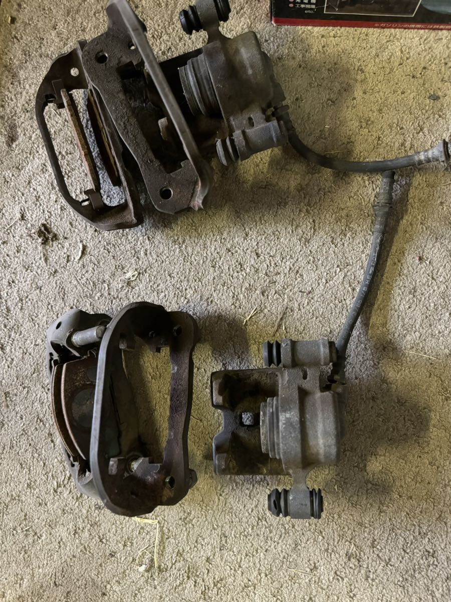 フロント ブレーキキャリパー 部品 左右 AE86レビントレノ 頭文字D ハチロク 前後パット付き拍卖