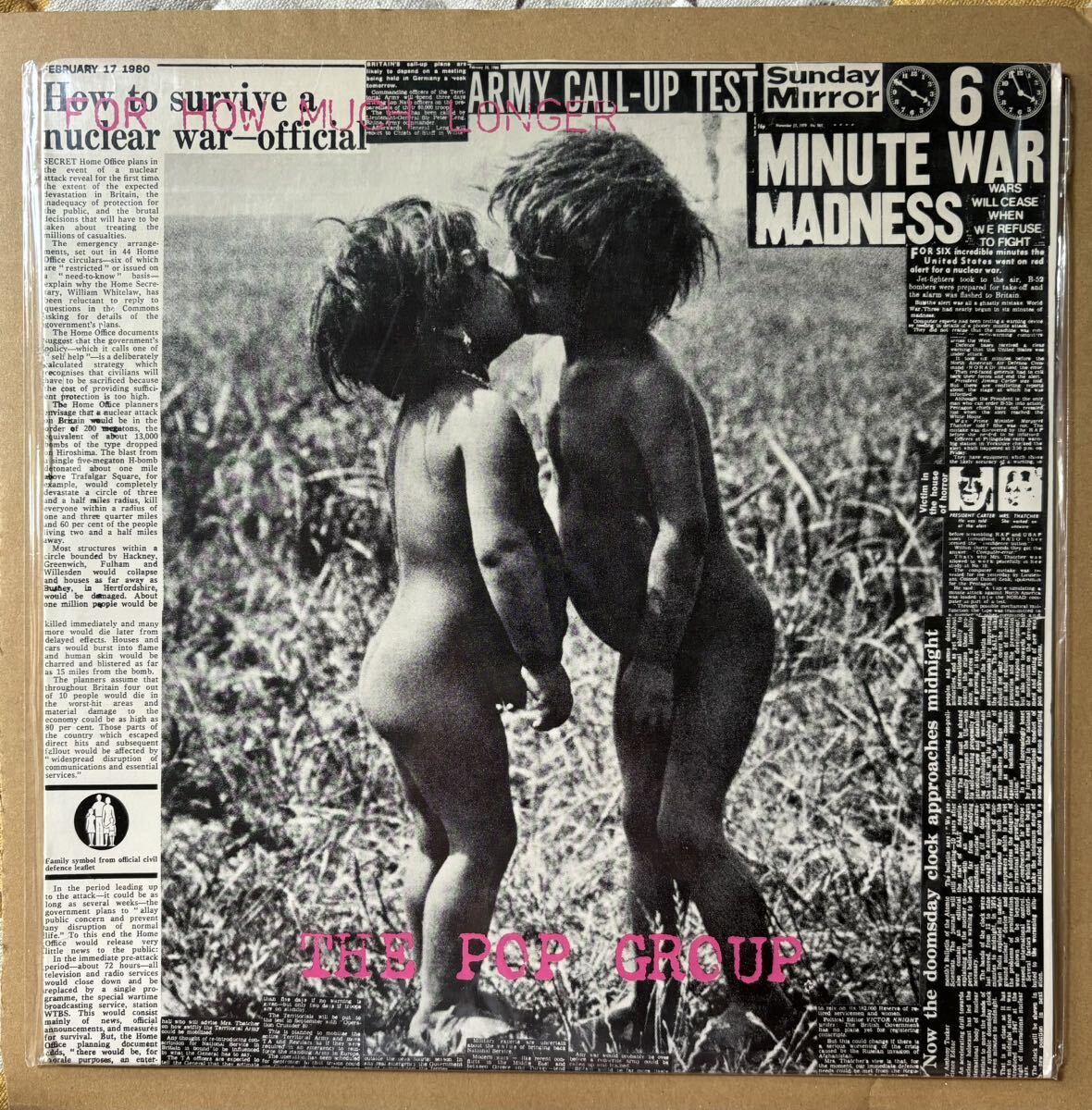 The pop group / for how much longer / レコード拍卖