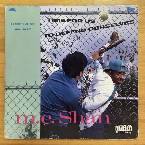 M.C. SHAN TIME FOR US TO DEFEND OURSELVES 12インチ シングル拍卖