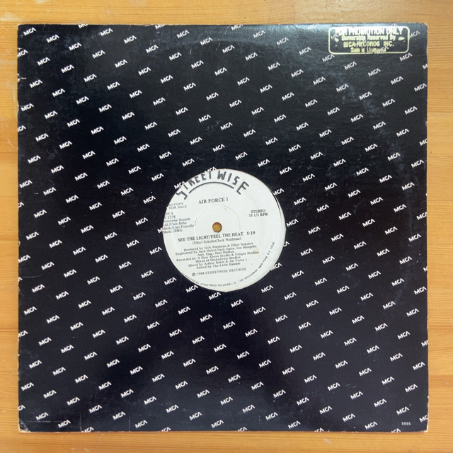 AIR FORCE 1 SEE THE LIGHT / FEEL THE HEAT 12インチ シングル拍卖