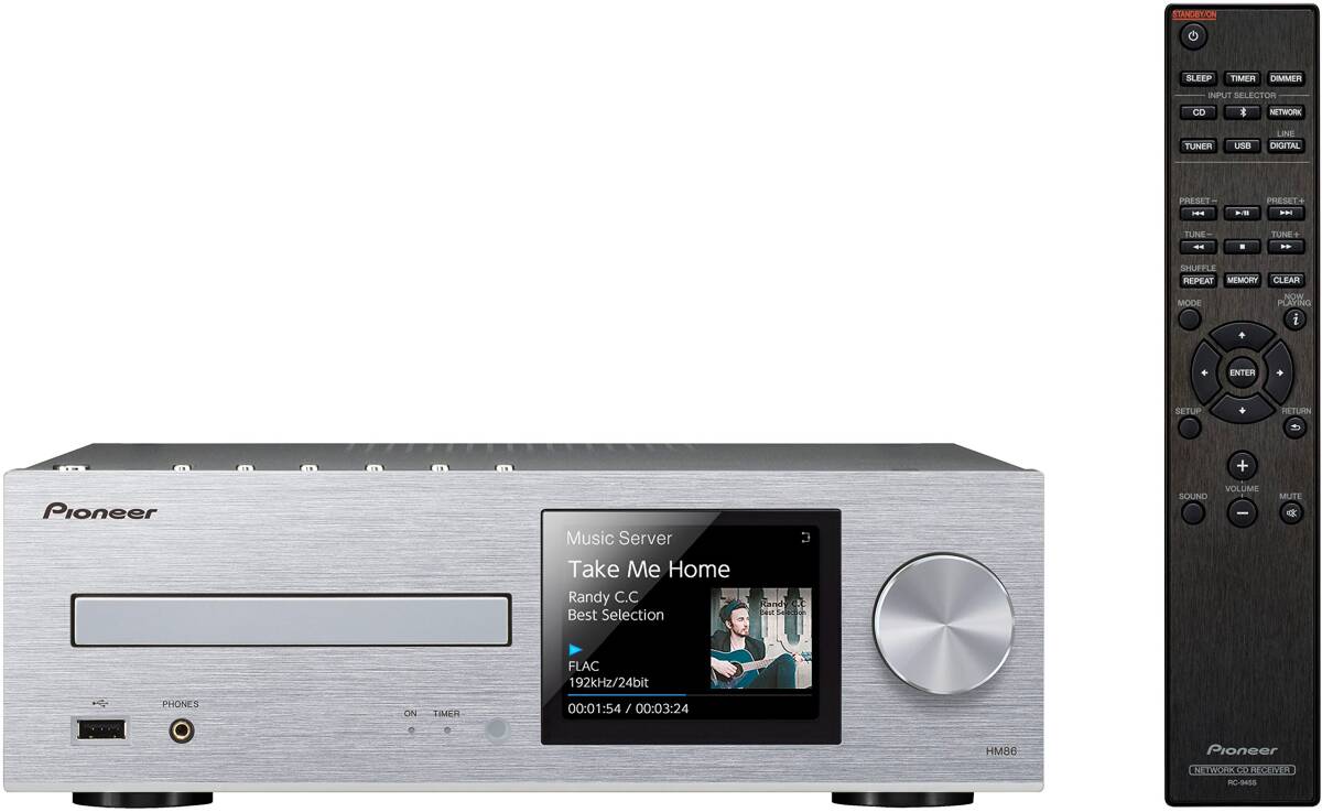 【中古】パイオニア ネットワークCDレシーバー XC-HM86(S)拍卖