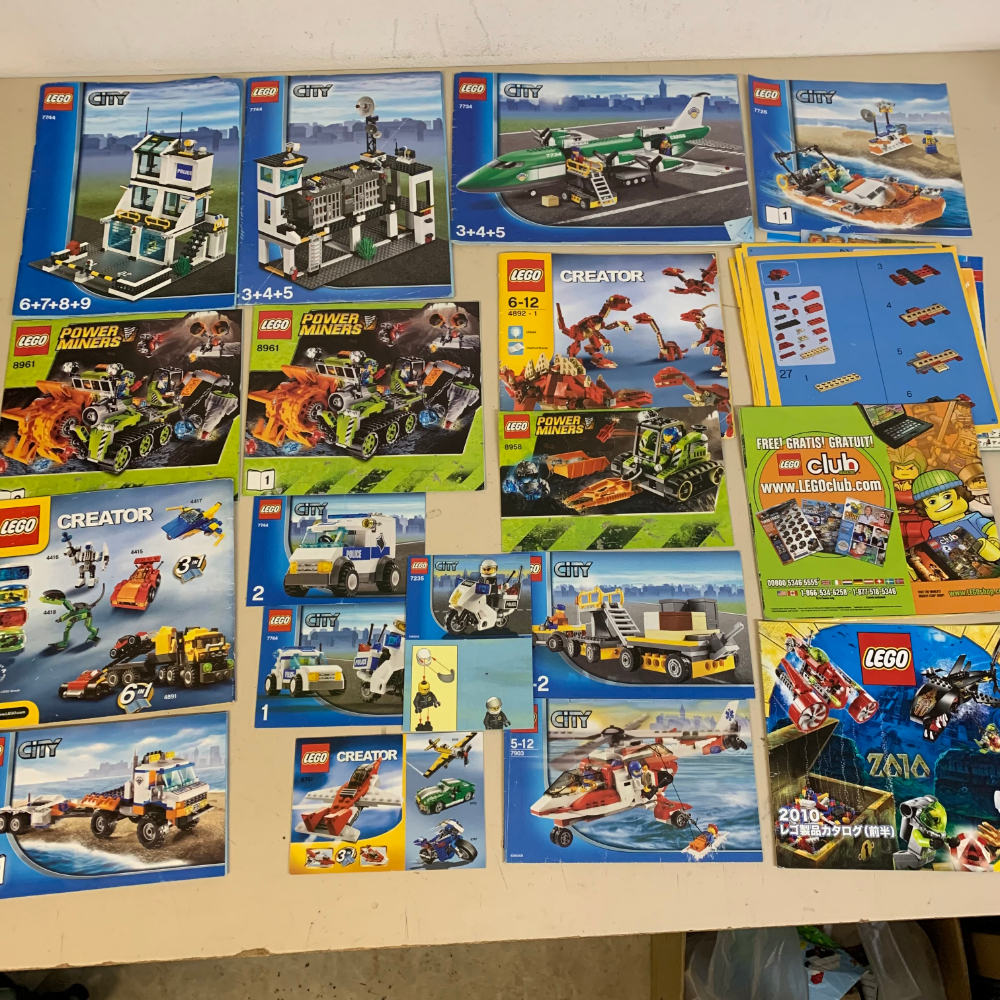 当時物 LEGO カタログ 冊子 レゴ まとめ売り まとめて販売【2070拍卖