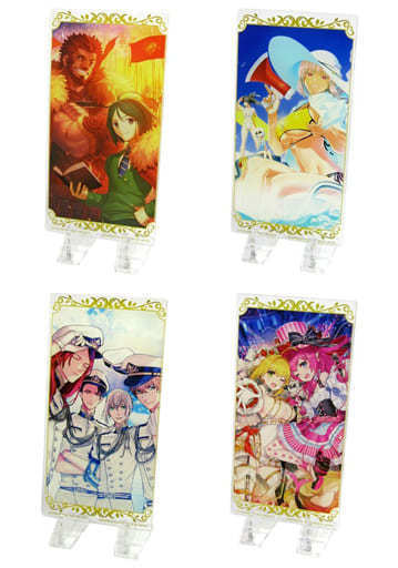 一番くじ Fate/Grand Order FGO D賞 概念礼装 アクリルボード 全4種セット拍卖