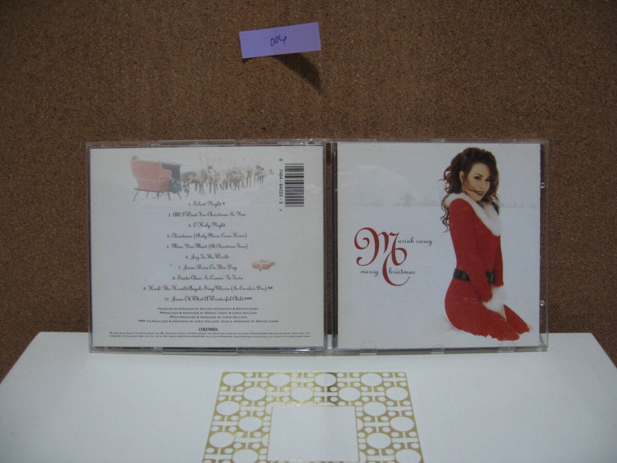 CD0004 マライア・キャリー 「メリー・クリスマス」 中古品 同梱可拍卖