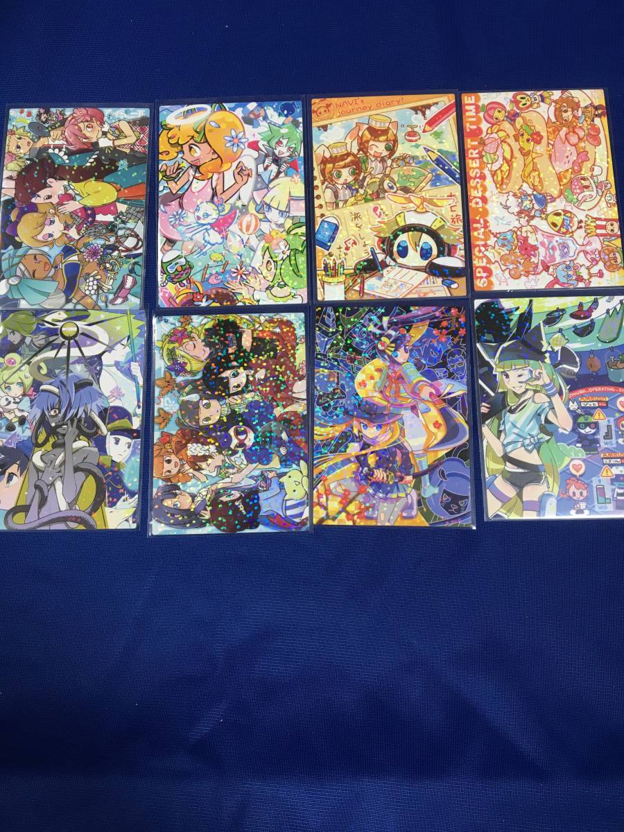 ポップンミュージック24 うさぎと猫と少年の夢 レアカード8枚セット拍卖