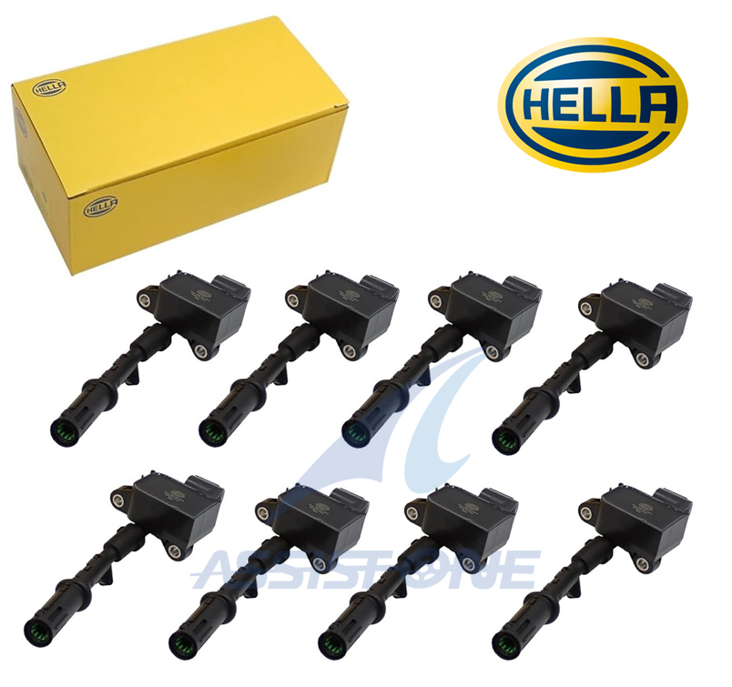 HELLA製 ベンツ イグニッションコイル GLクラス X166 GL550 GL63AMG ダイレクトコイル M278 M157 エンジン用 8本 A2769061001拍卖