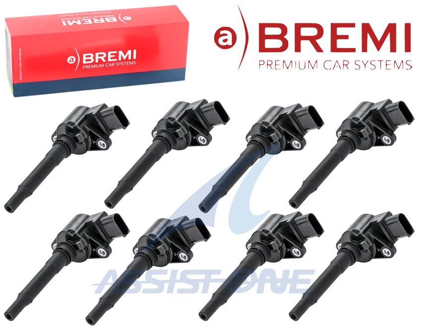 BREMI製 ベンツ イグニッションコイル Eクラス W211 S211 E63AMG ダイレクトコイル M156 V8 エンジン用 A1569064400 8本拍卖
