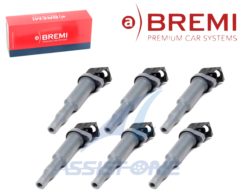 BREMI製 BMW イグニッションコイル 1シリーズ E87 3シリーズ E90 E91 5シリーズ E60 E61 N52 直6 ダイレクトコイル 12137548553 6本拍卖