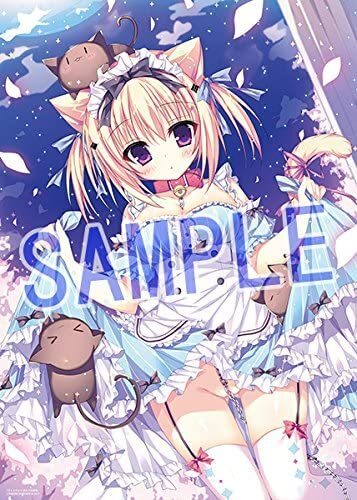 白もち桜 画集 さくらびより メロンブックス特典 B2タペストリー拍卖