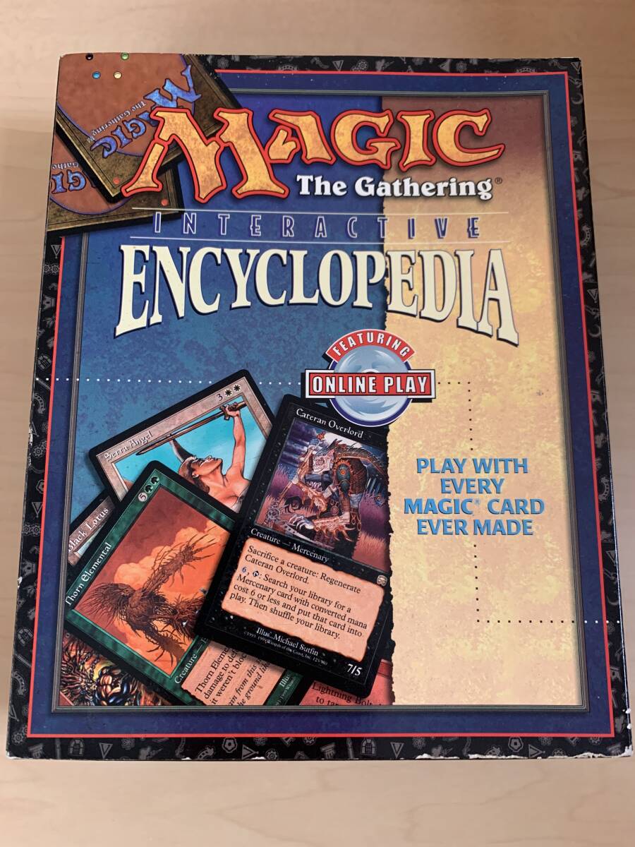 mtg encyclopedia magic online play 箱付き 希少拍卖