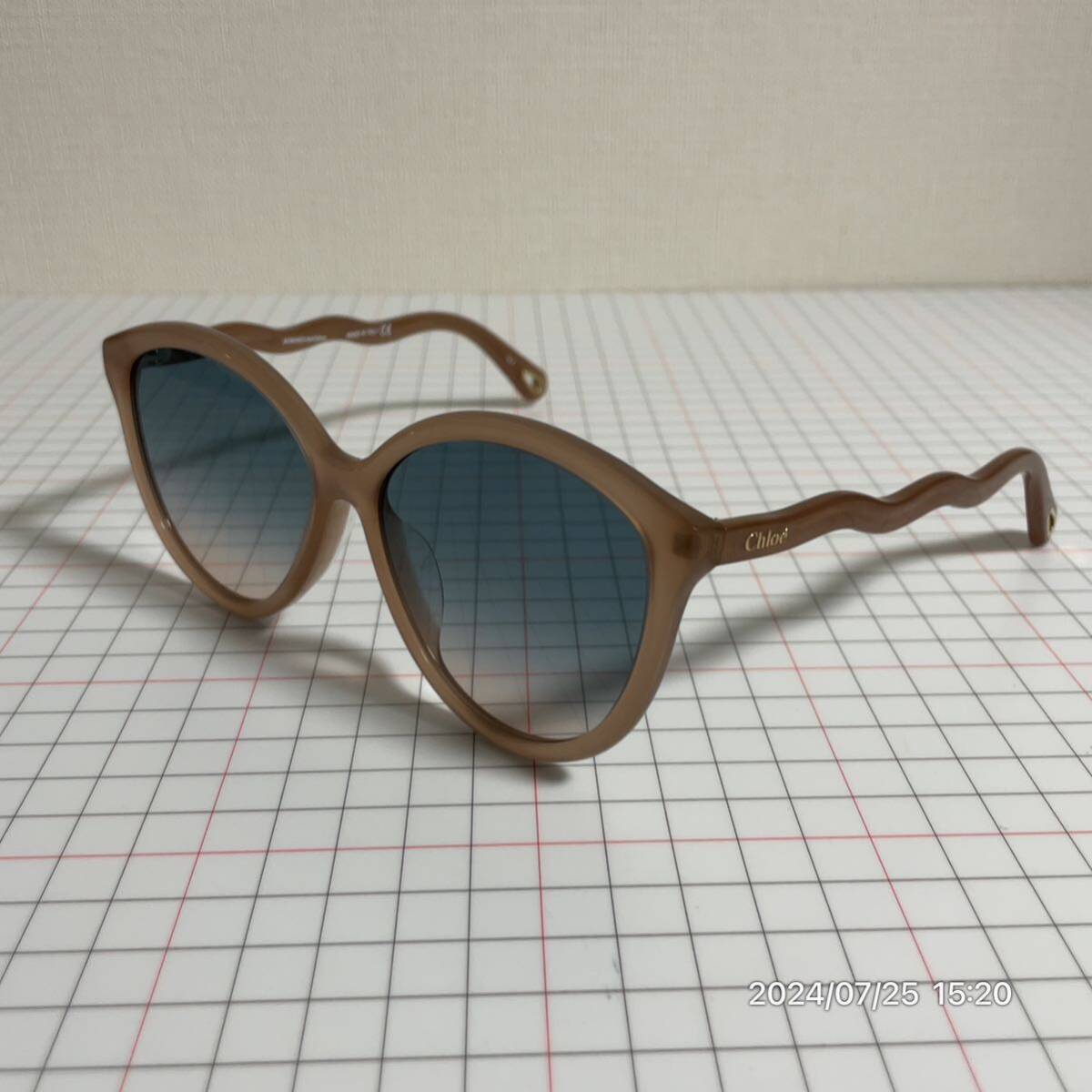 Chloe クロエ フルリム ボストン型 サングラス メガネ 眼鏡拍卖