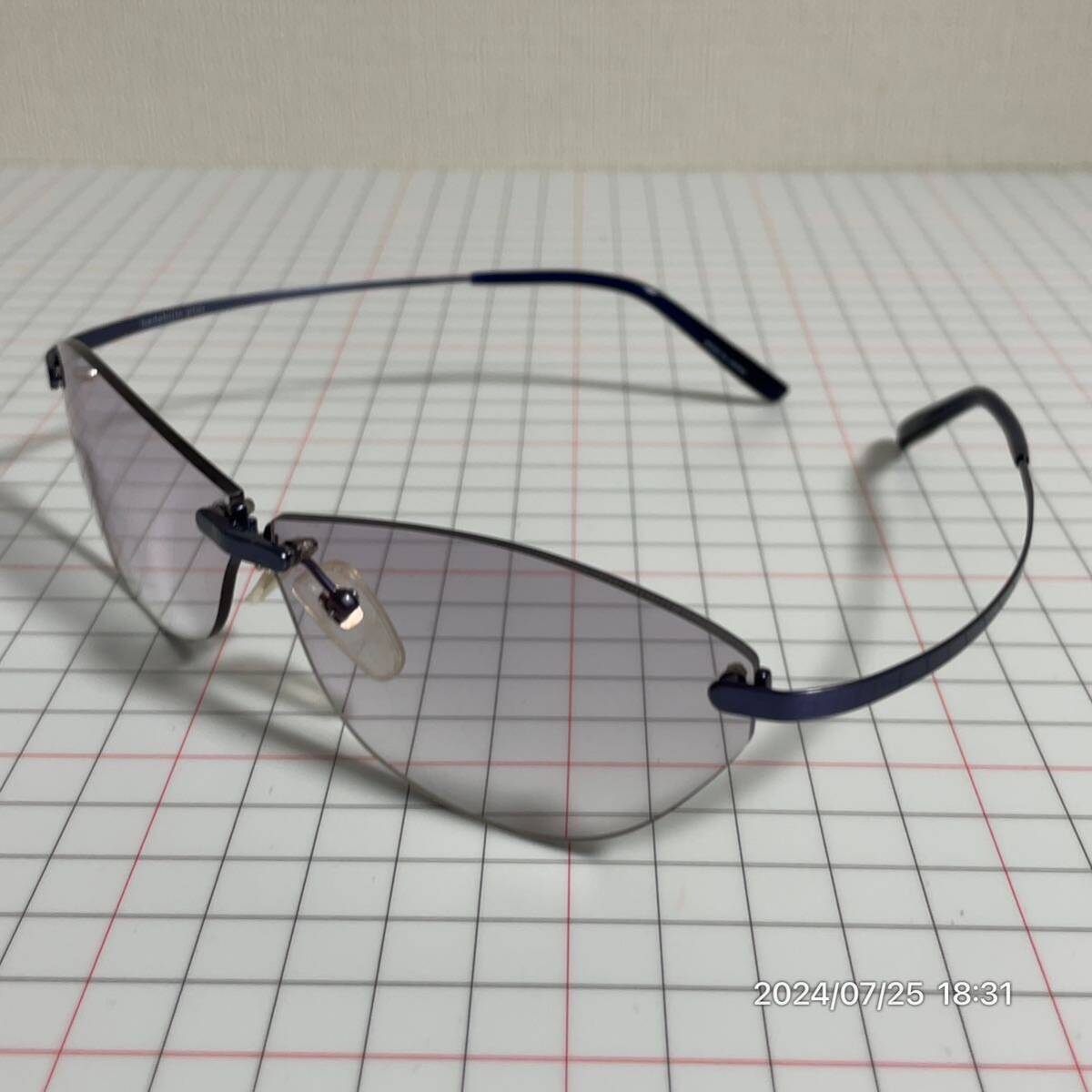 hadabijin plus 肌美人プラス リムレス フォクス サングラス メガネ 眼鏡拍卖