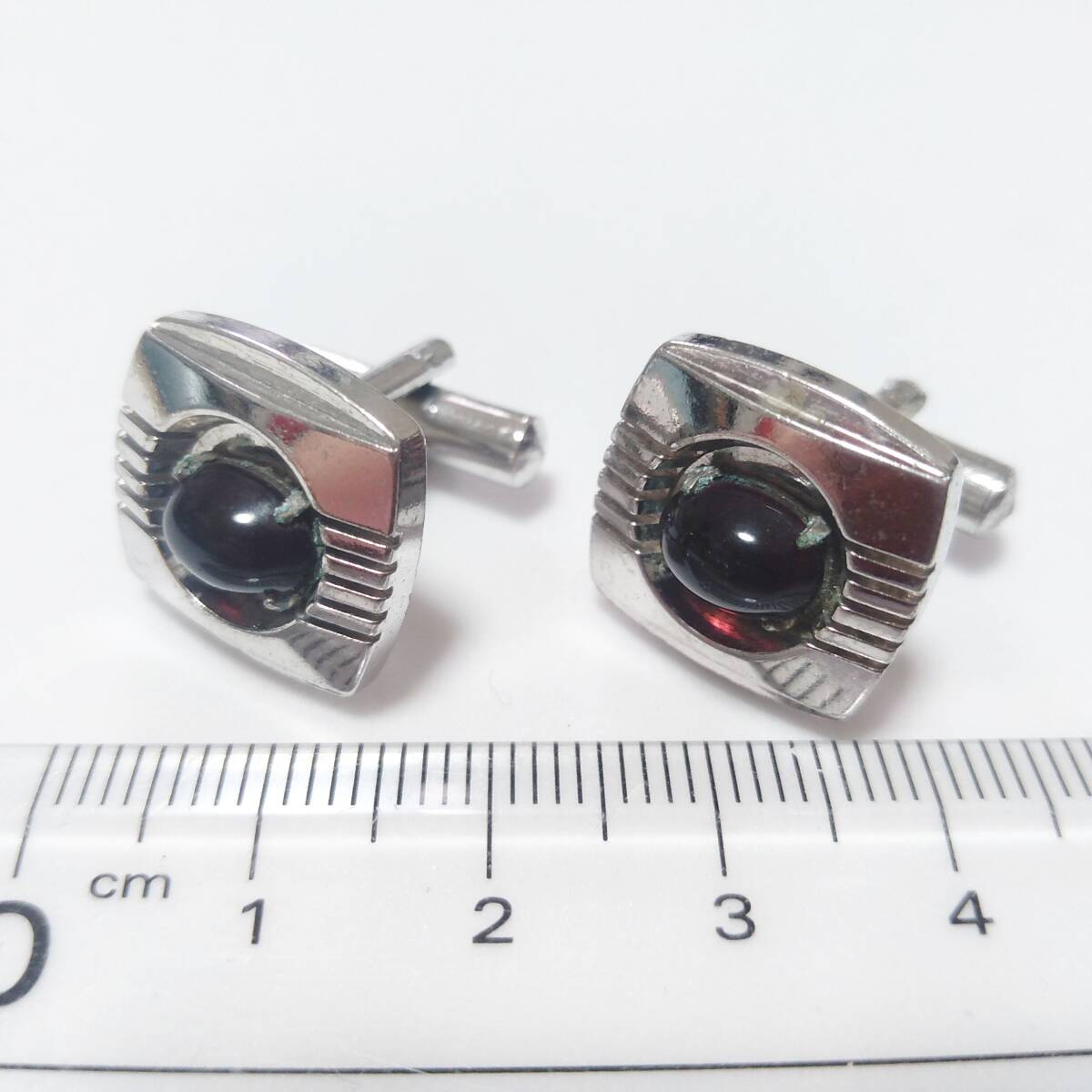 ◆CF147/カフリンクス/カフスボタン/シルバー/レバー式/スウィヴル式 装飾 イミテーション パープル アクセサリー 送料無料拍卖