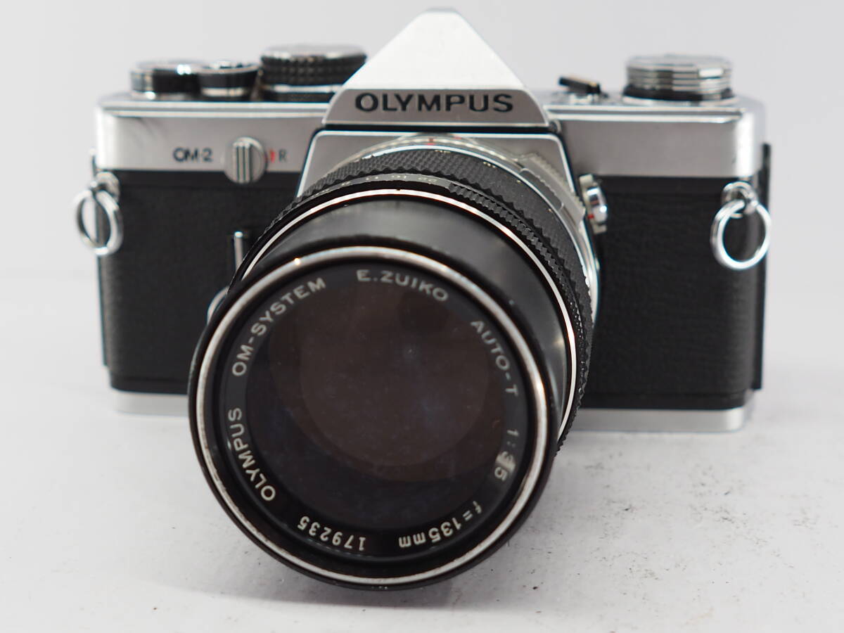 ★訳あり品★ オリンパス OLYMPUS OM-2 + E.ZUIKO 135mm F3.5 ジャンク #A725拍卖