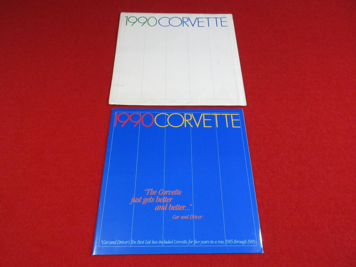 ◆ CHEVROLET CORVETTE 1990 平成2 カタログ 封筒付 ◆拍卖