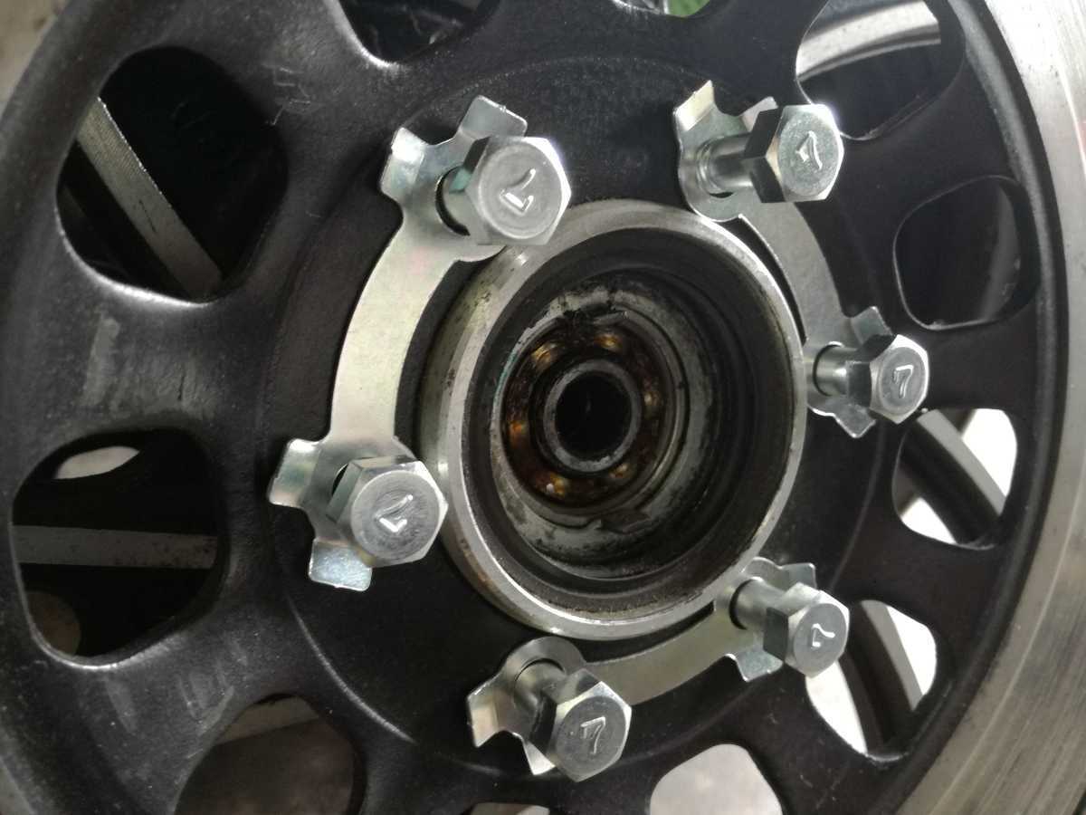 ペイペイYAMAHA GX500 GX750ディスク ローターボルト ロック ワッシャーセット ダブルディスク 新品 XS750拍卖