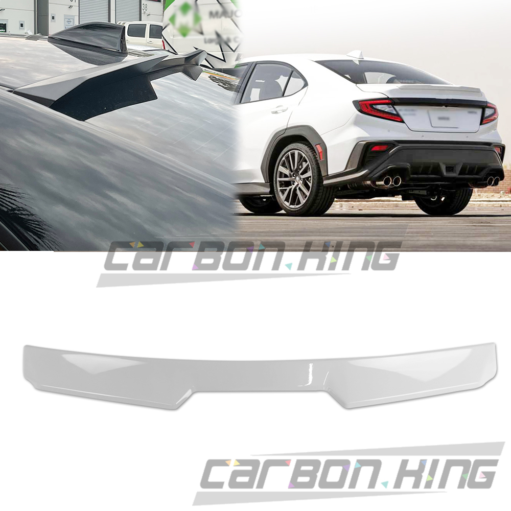 塗装込み 2022+ スバル・WRX(2代目)VB系 WRX S4 STI Sport リアスポイラー ルーフスポイラー V TYPE ABSの材質 各純正色対応拍卖