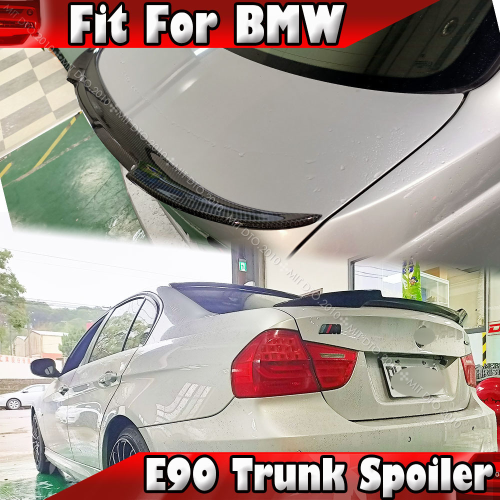 *在庫有即発送* 2005-2011 BMW 3シリーズ E90 セダン エアロ 未塗装の素地 リアスポイラー トランクスポイラー V TYPE FRPの材質拍卖