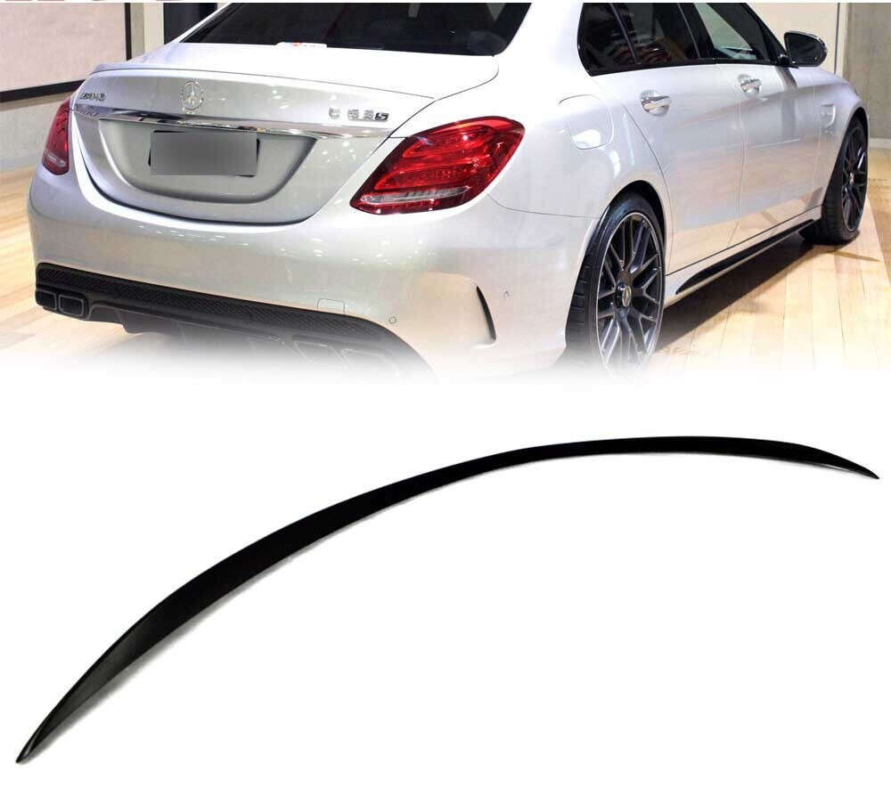 *在庫有即発送* 2015-2021 ベンツ Cクラス W205 セダン エアロ 未塗装の素地 リアスポイラー トランクスポイラー OE TYPE ABSの材質拍卖