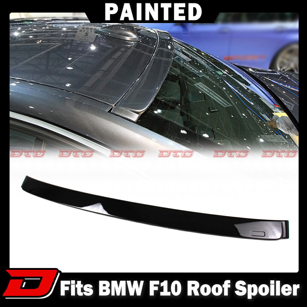 塗装込み 2010-2016 BMW 5シリーズ F10 セダン リアルーフポイラー ガラス AC TYPE ABSの材質 各純正色対応拍卖