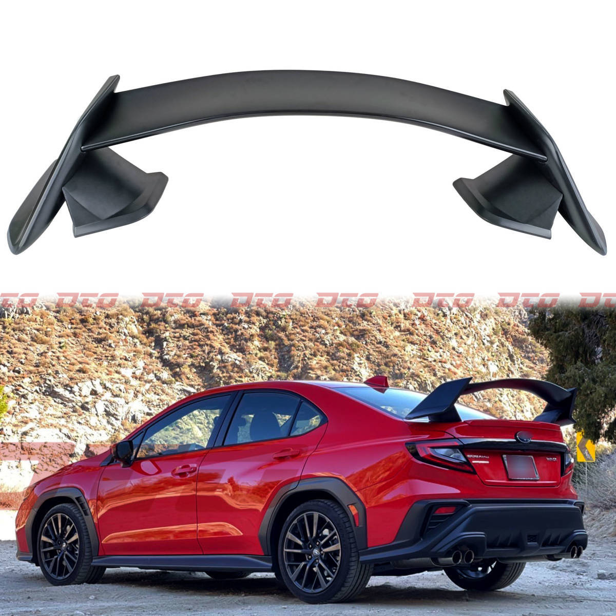 *在庫有即発送* 2022+ スバル WRX VB系 S4 STI Sport R/GT-H エアロ 未塗装の素地 リアスポイラー ABS トランクスポイラー TYPE-Rタイプ拍卖