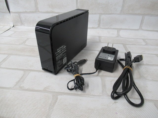 07204 Ω 新LB 0100k 保証有 BUFFALO【 HD-LX6.0U3D 】バッファロー HD-LXU3Dシリーズ 外付けHDD 6TB 動作/初期化済 AC/USBケーブル付拍卖