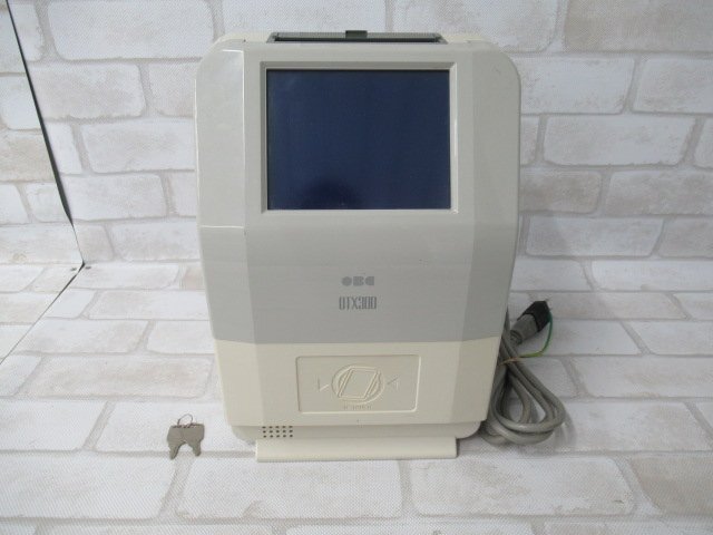 Ω 新LB 0099k 保証有 OBC【 OTX300AA-R 】オービック タイムレコーダー鍵2本付 祝10000!取引突破!!拍卖