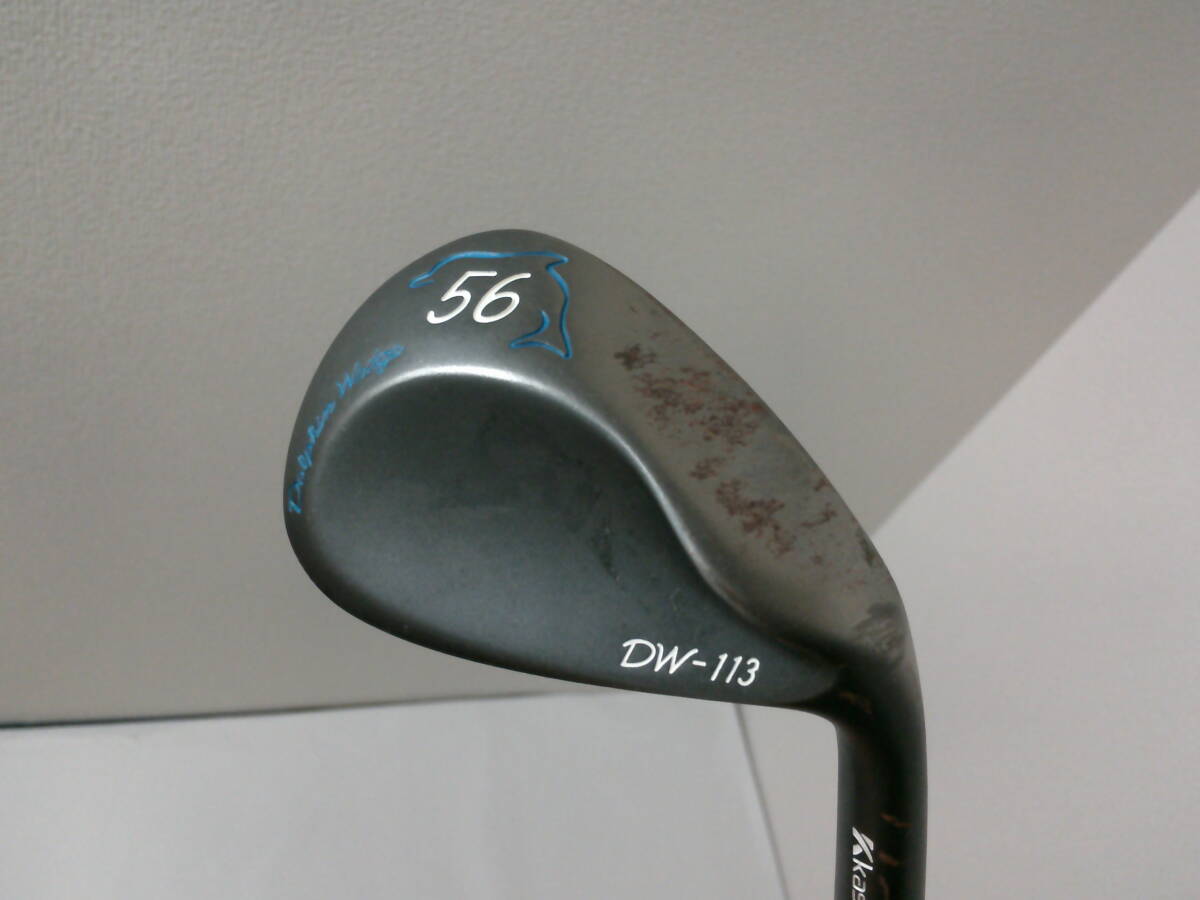 キャスコ★ドルフィンウェッジ DW-113 ブラック★56°★NS.PRO 750GH R拍卖