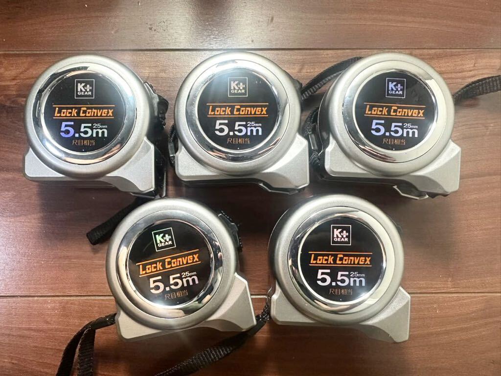 スケール テープ5.5m×25mm メジャー 新品 コンベックス 巻き尺拍卖