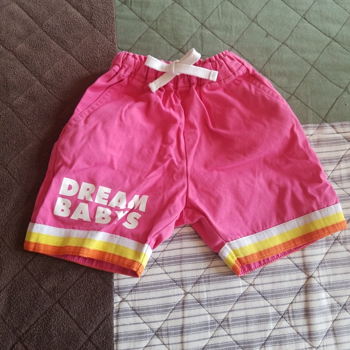 【送料無料】ベビードール ベビド DREAM BABYS ピンク 80サイズ 中古 美品 水着 キッズ おまけ付き(※発送はゆうメールです)拍卖