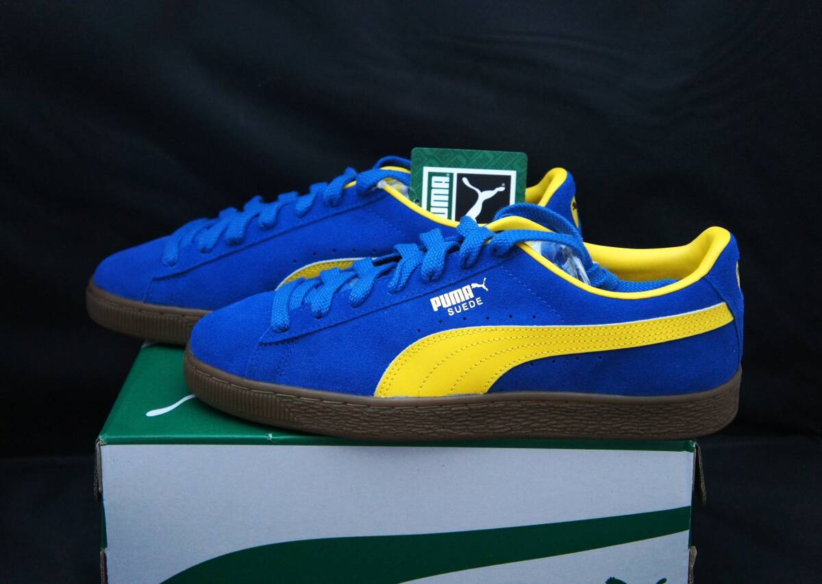 SALE!【新品】US10 28cm PUMA プーマ SUEDE TERRACE スエード テラス COBALT GLAZE/PELE YELLOW 国内正規品拍卖
