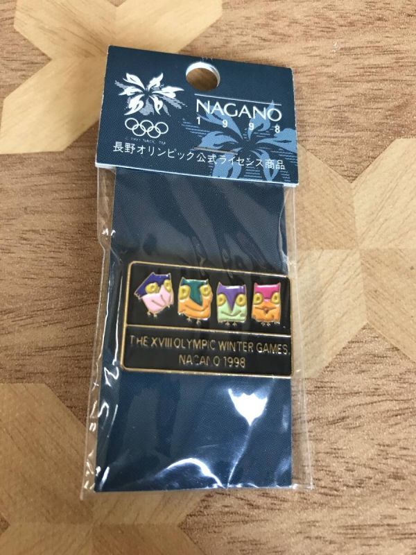 未開封品 1998年 長野オリンピック 公式ライセンス ピンズ Aタイプ 2407m28拍卖