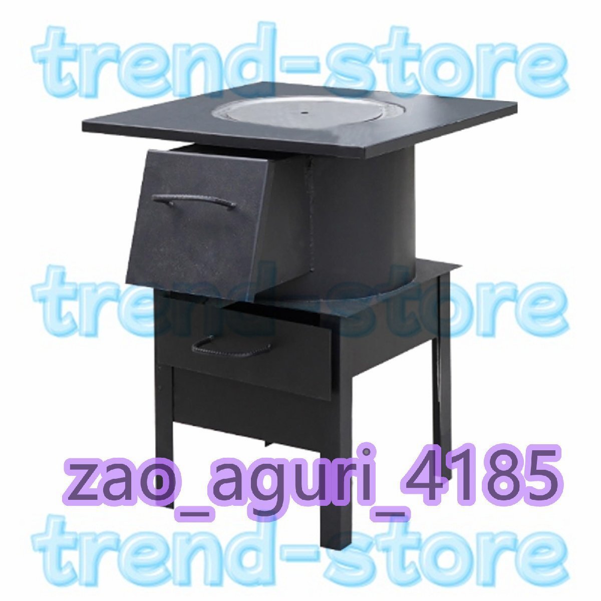 ウッドストーブ、薪ストーブ、木炭ストーブ、 キャンプ コンロ、暖炉、調理、暖房、2-3人用バーベキューアウトドアキャンプ A拍卖