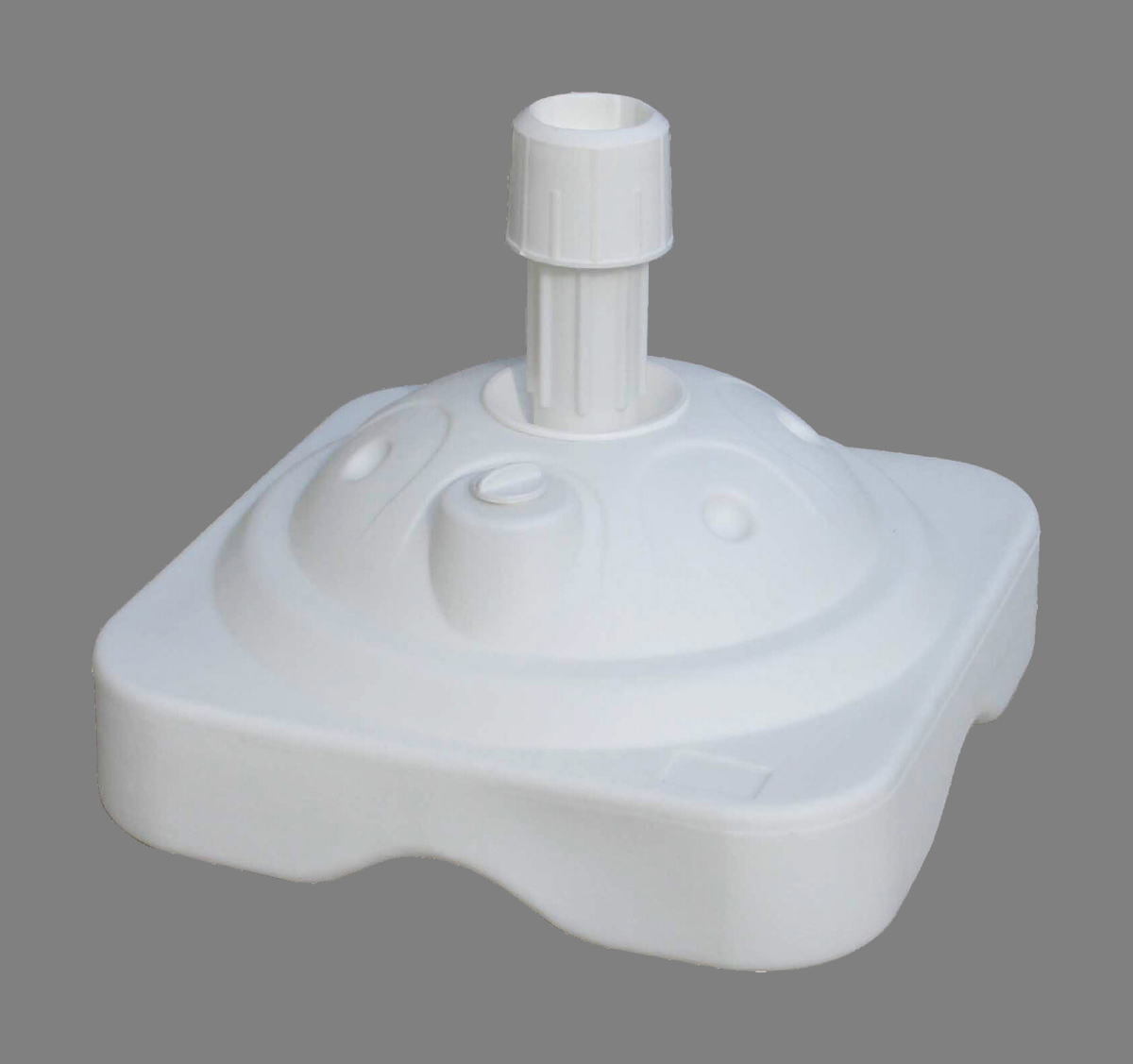 のぼり旗ポールスタンド タンク11リットル ホワイト 重量注水時の重さの合計は約12kg-00500-pop拍卖