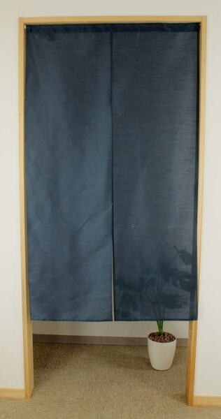 防炎のれん 約幅85cmx丈150cm 藍 naru14464拍卖