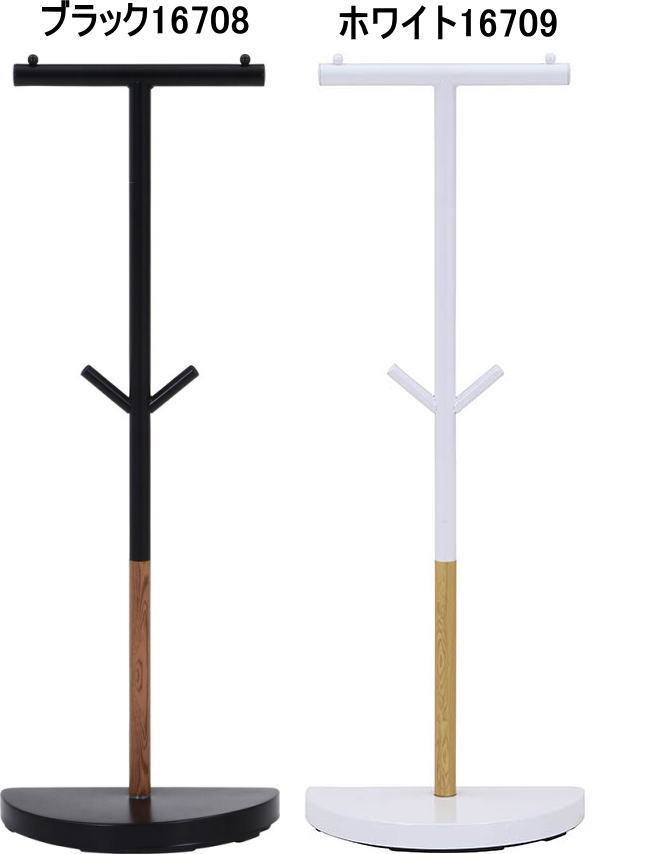 壁ピタ半円バックパック(リュック)ランドセルハンガースタンド 色はブラックでお届けします。 拍卖