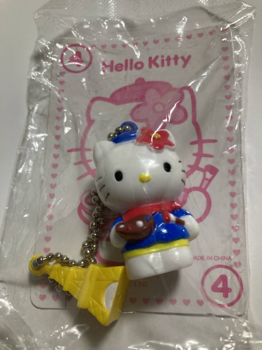 1999年サンリオ ハローキティ ボールチェーンマスコット 世界のハローキティ フランス 絵描き 食玩 おまけ拍卖