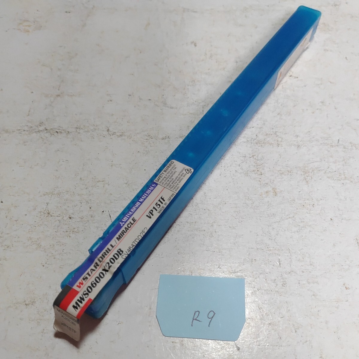 R9 開封済み未使用 三菱 超硬ドリル MWS0600×20DB 6.0拍卖