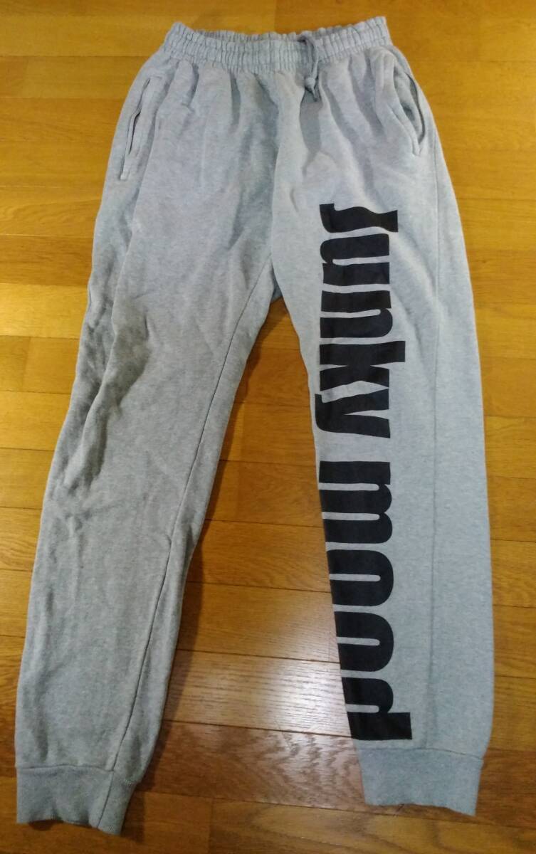 JUNKY MOOD スウェット パンツ SIZE:L グレー 送料1000円~拍卖