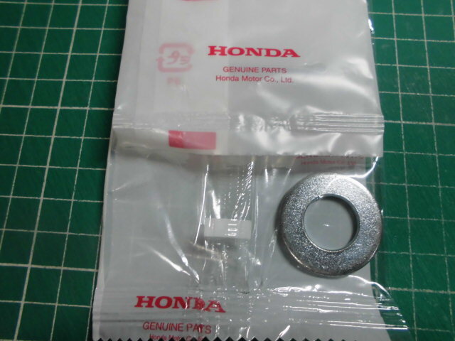 ホンダ純正 ダックス 50 70 リヤブレーキペダル 取り付けワッシャ・スナップピン ST50 ST70拍卖