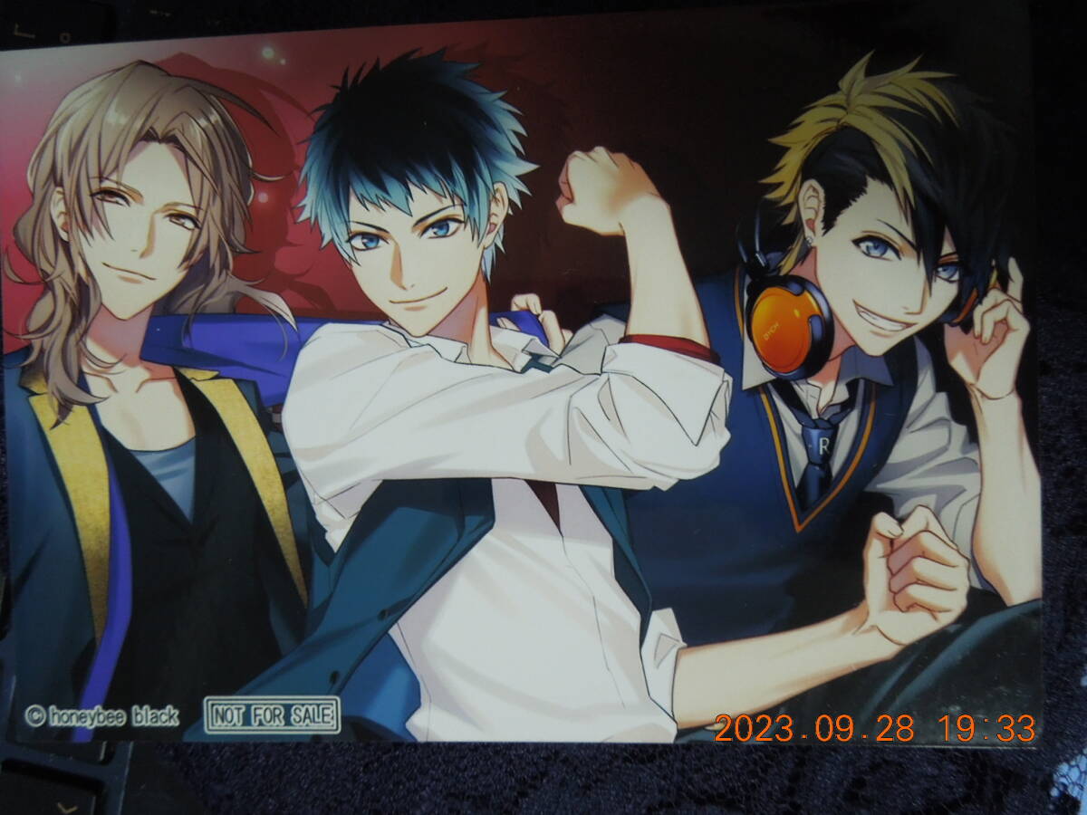 DYNAMIC CHORD ブロマイド / 結崎芹 月野原久遠 英時明 / 非売品拍卖